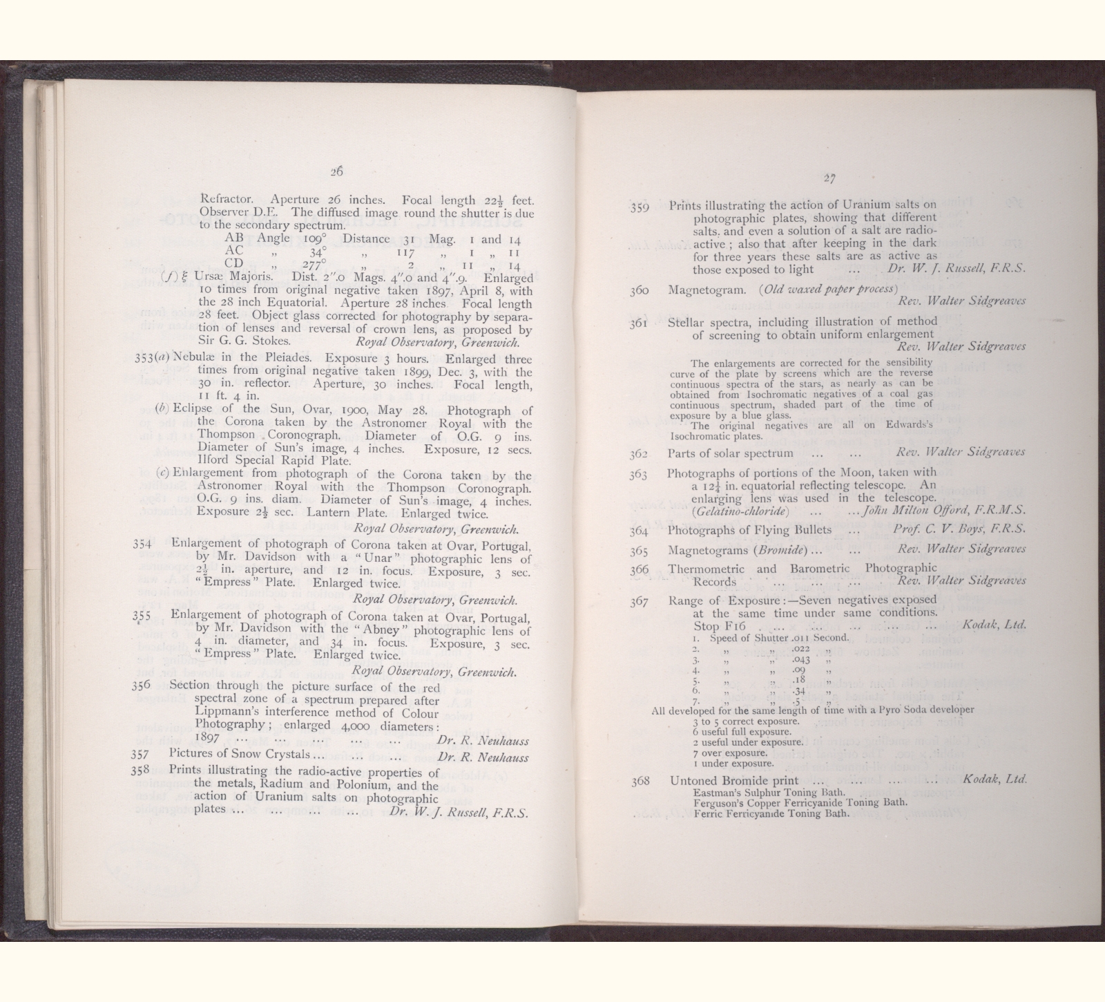 large scanned catalogue page