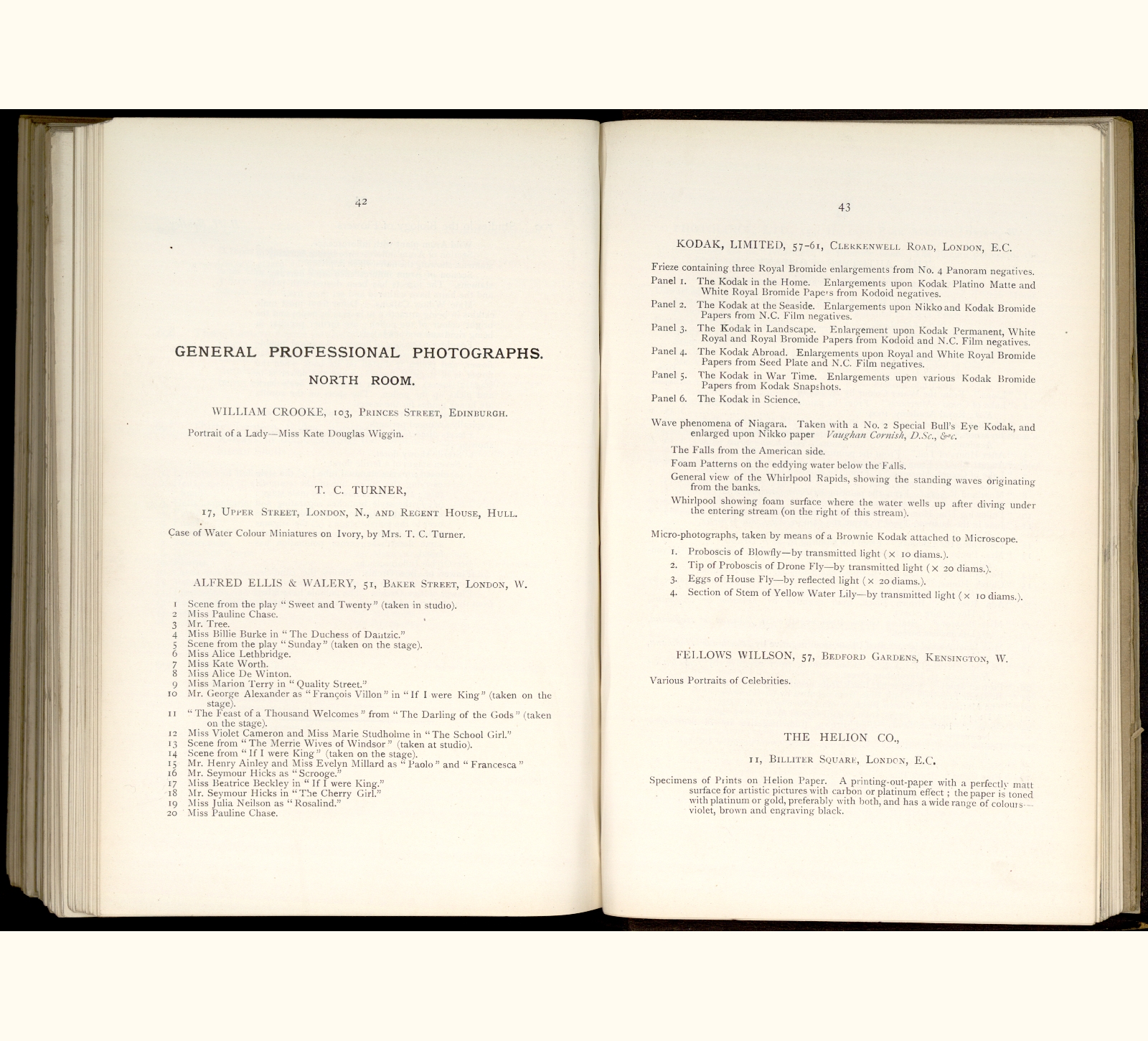 large scanned catalogue page