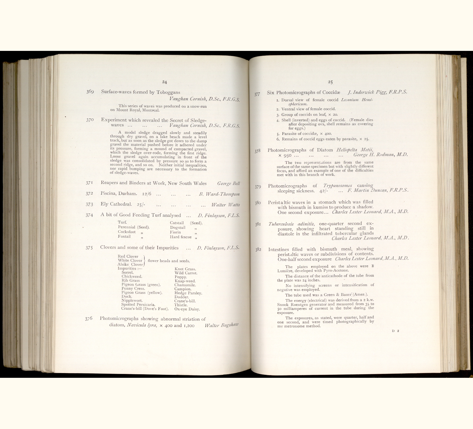 large scanned catalogue page