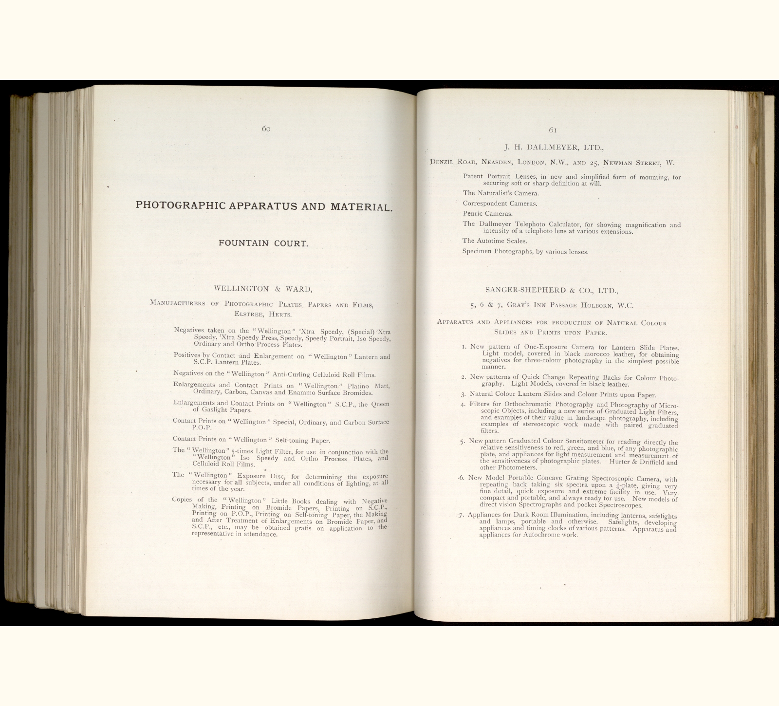 large scanned catalogue page