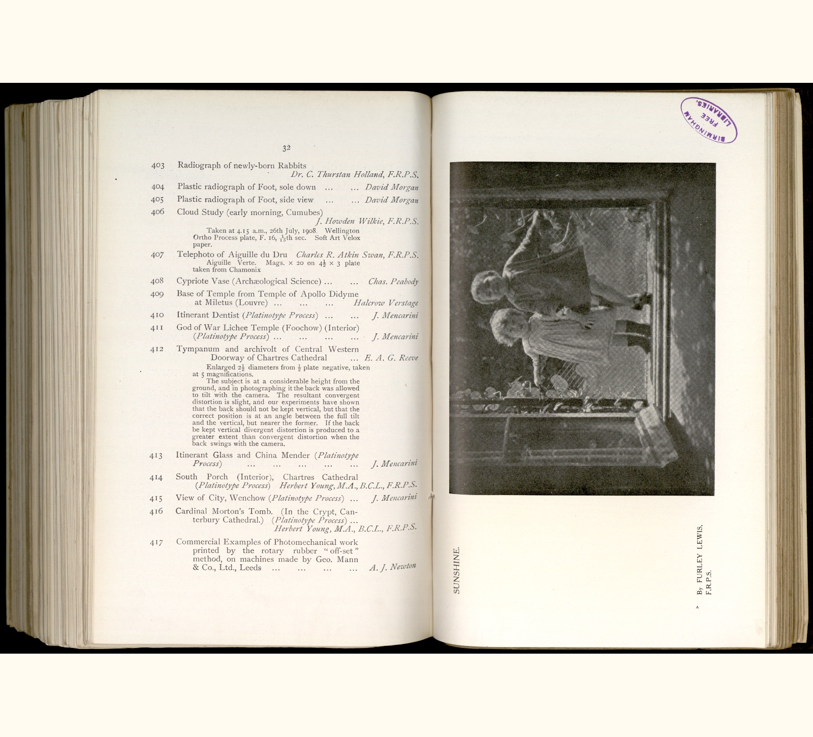 large scanned catalogue page