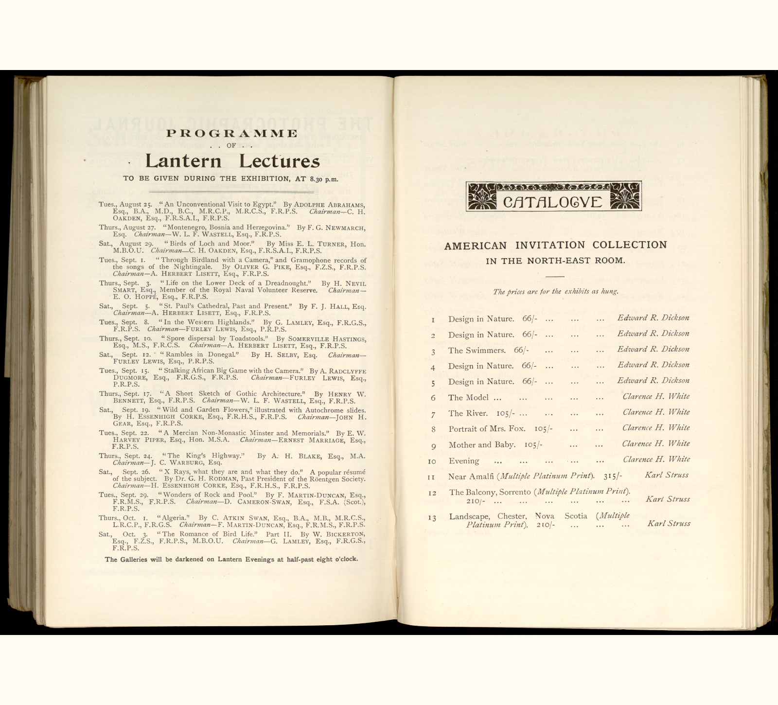 large scanned catalogue page