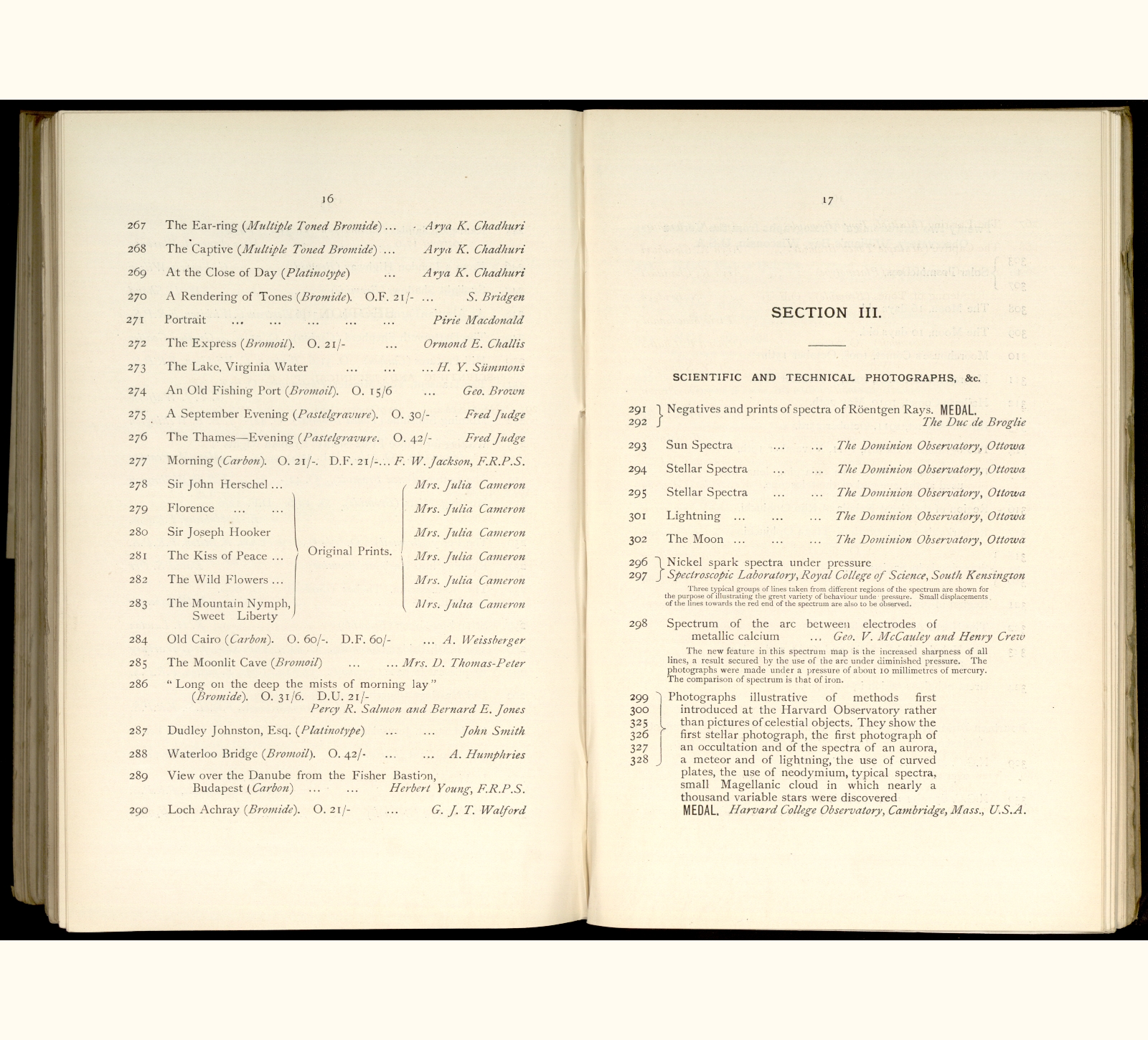 large scanned catalogue page