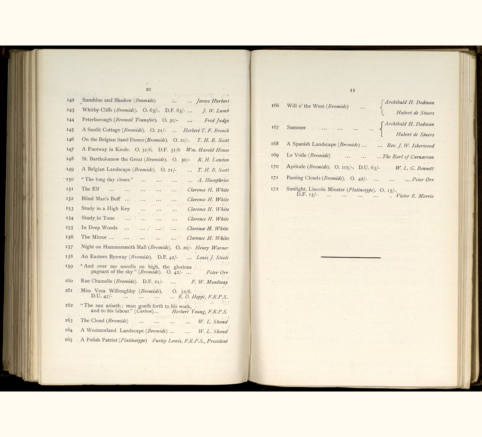 large scanned catalogue page