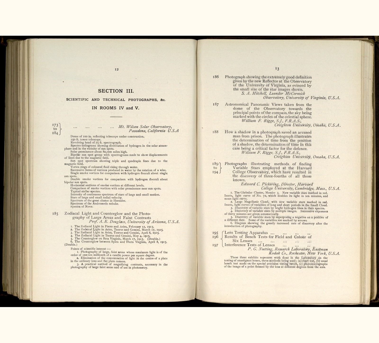 large scanned catalogue page