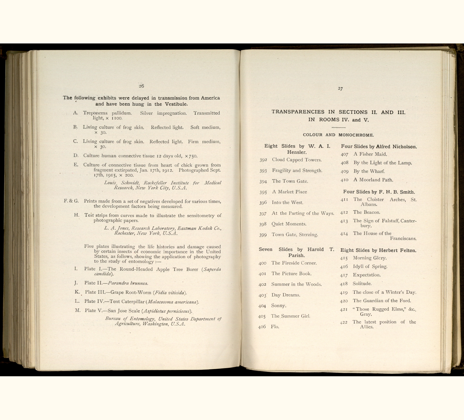 large scanned catalogue page