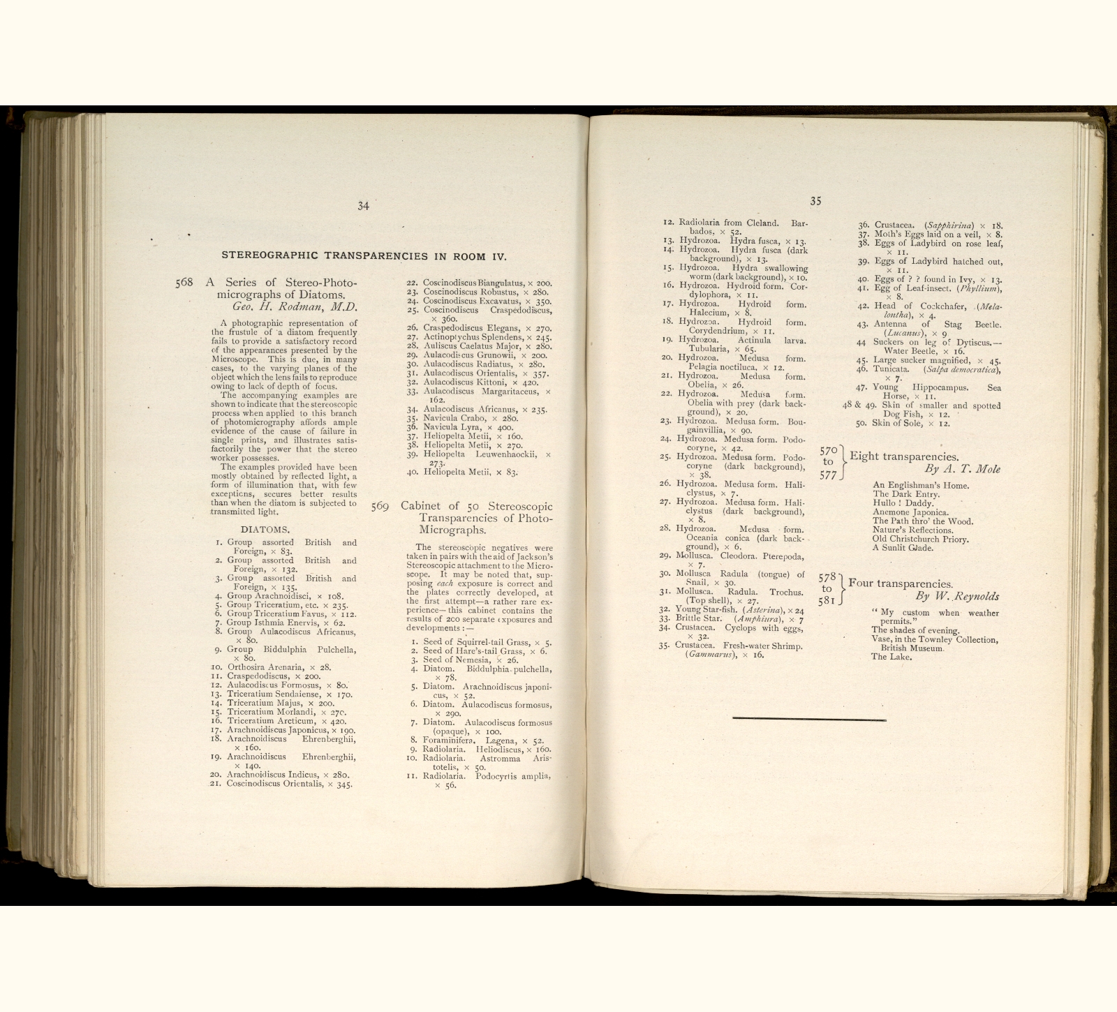 large scanned catalogue page