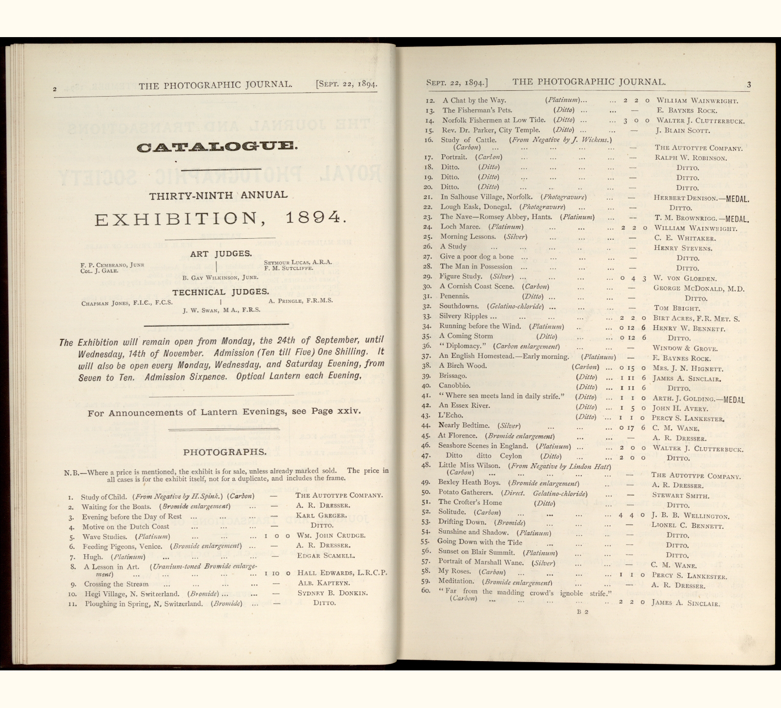 large scanned catalogue page
