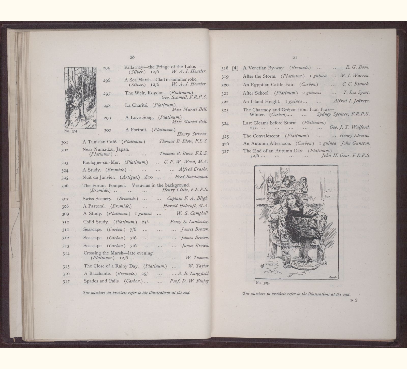 large scanned catalogue page